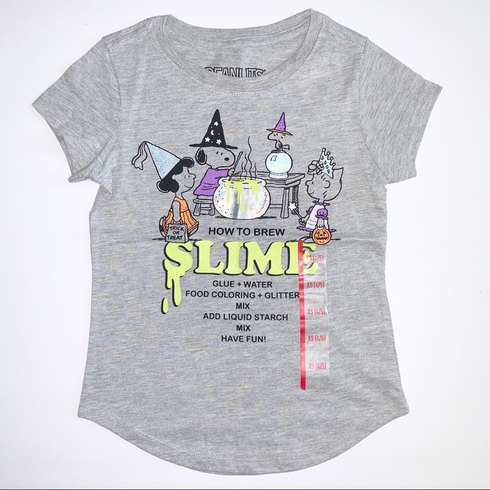 Girls’ Snoopy slime Halloween t-shirt